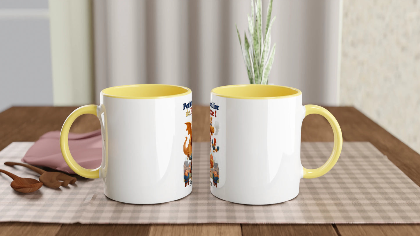 Mug en céramique petit chevalier de France  de 325 ml (11 oz)