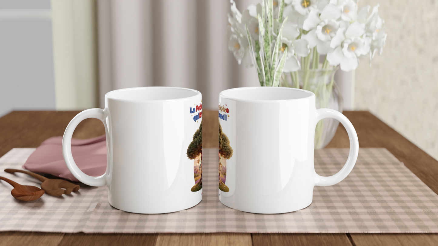 Mug en céramique petite française qui rêve grand  de 325 ml (11 oz)