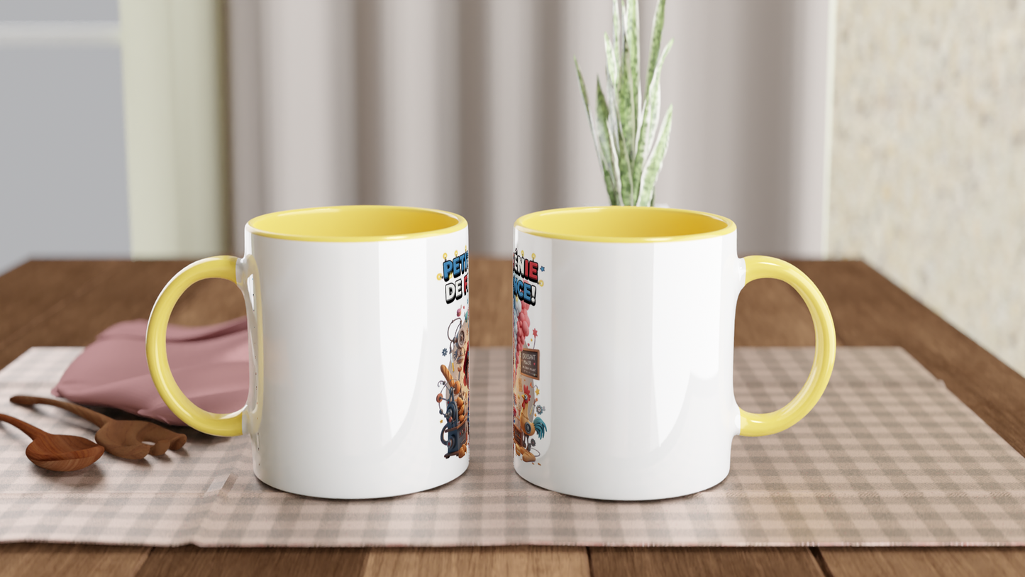 Mug en céramique petit génie Français de 325 ml (11 oz)