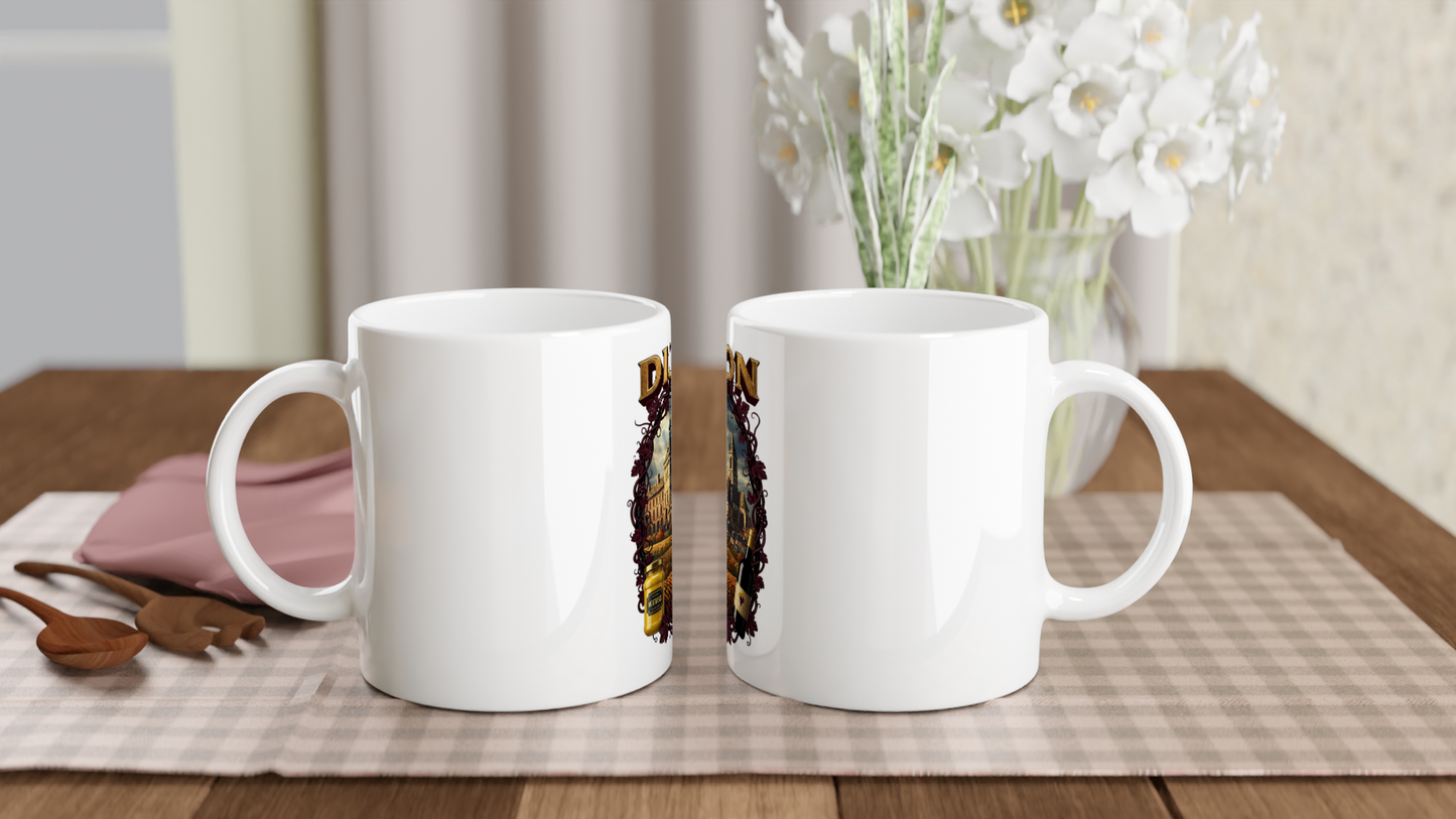 Mug en céramique Dijon ville de France   de 325 ml (11 oz)