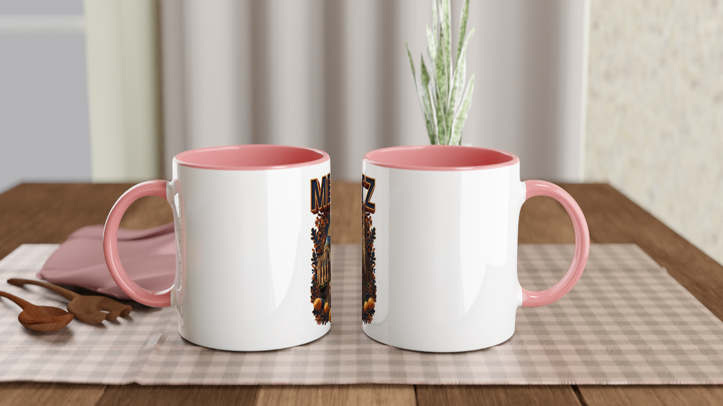 Mug en céramique Metz ville de France  de 325 ml (11 oz)