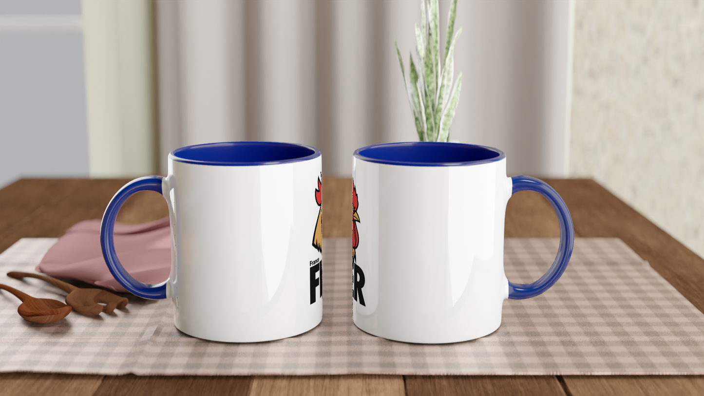 Mug en céramique France fier de 325 ml (11 oz)