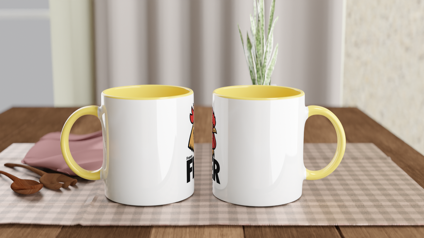 Mug en céramique France fier de 325 ml (11 oz)