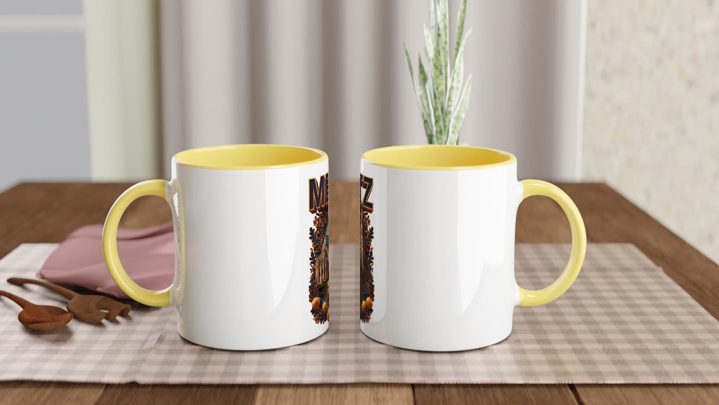 Mug en céramique Metz ville de France  de 325 ml (11 oz)