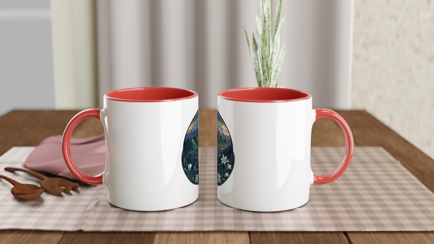 - Mug en céramiquee auvergne- Rhône- alpes  de 325 ml (11 oz)
