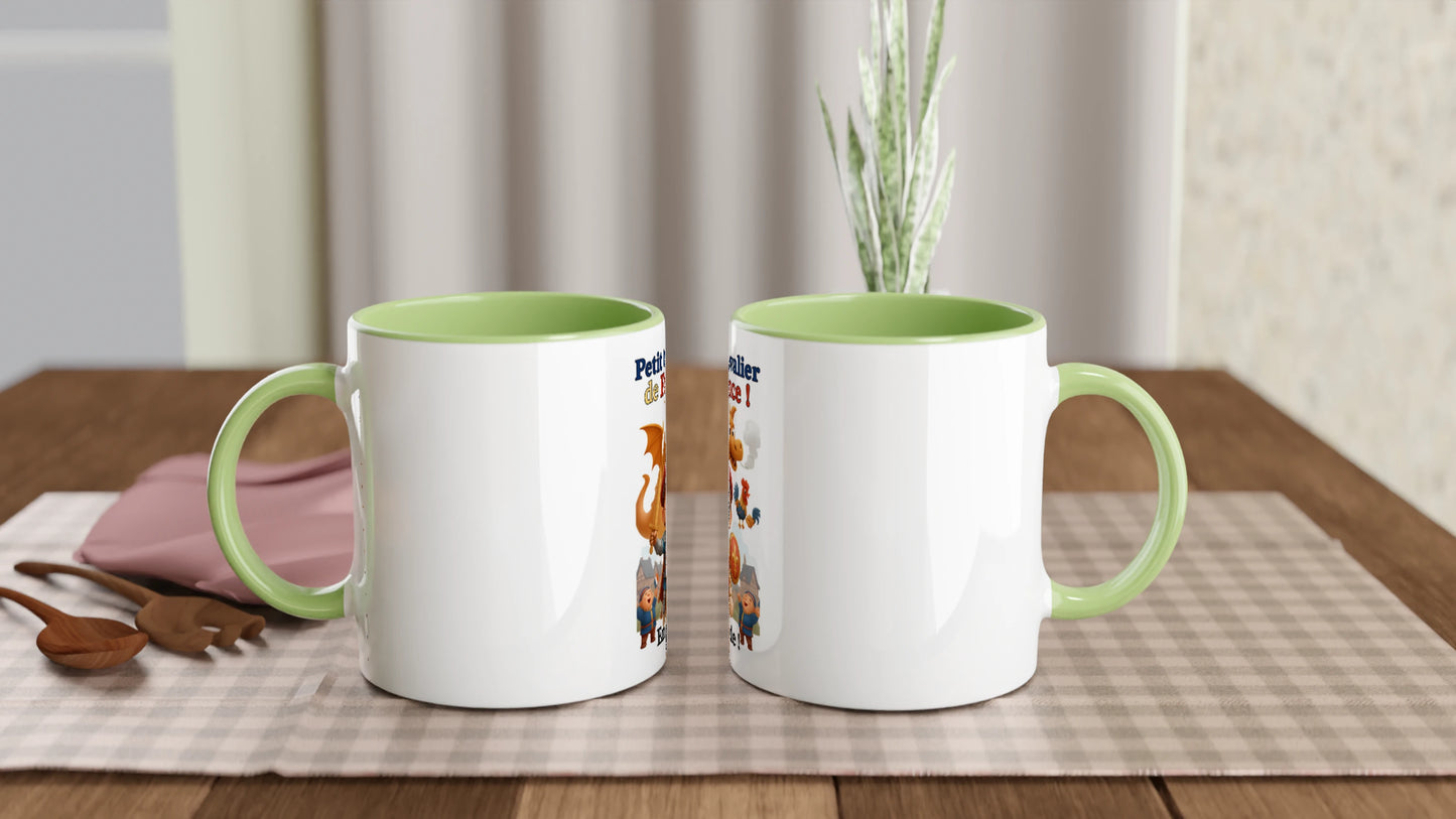 Mug en céramique petit chevalier de France  de 325 ml (11 oz)