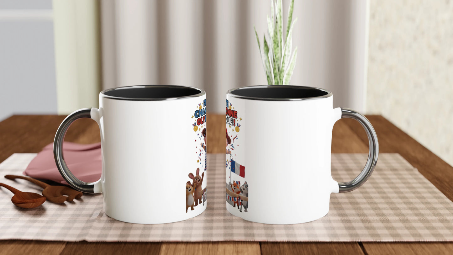 Mug en céramique  petite champion olympique de 325 ml (11 oz)