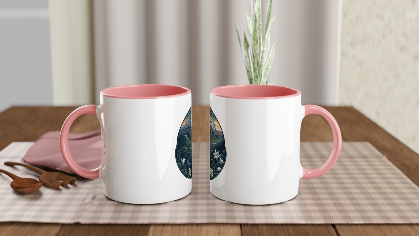- Mug en céramiquee auvergne- Rhône- alpes  de 325 ml (11 oz)