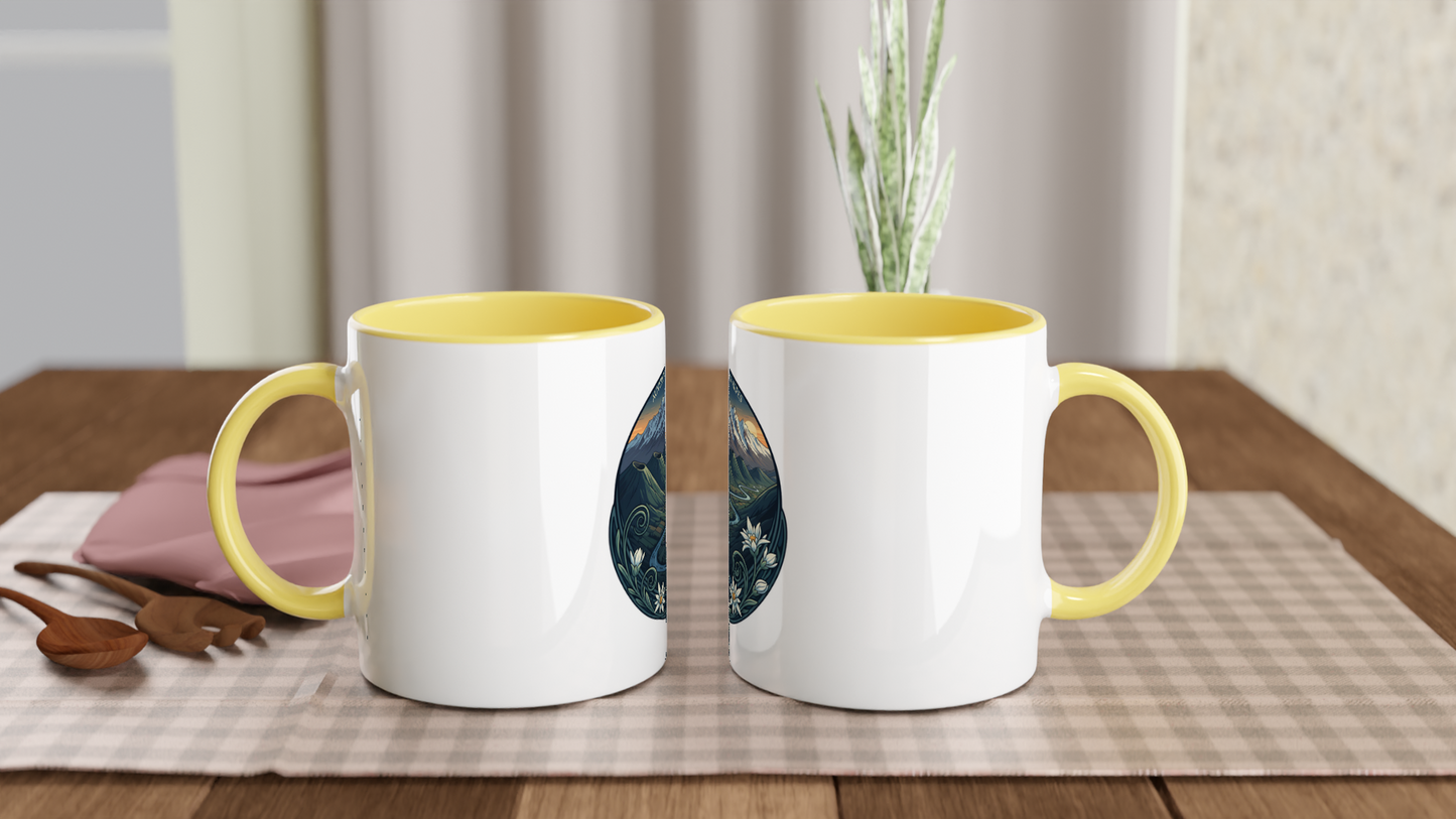 - Mug en céramiquee auvergne- Rhône- alpes  de 325 ml (11 oz)