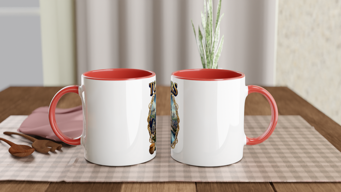 Mug en céramique Tours ville de France de 325 ml (11 oz)