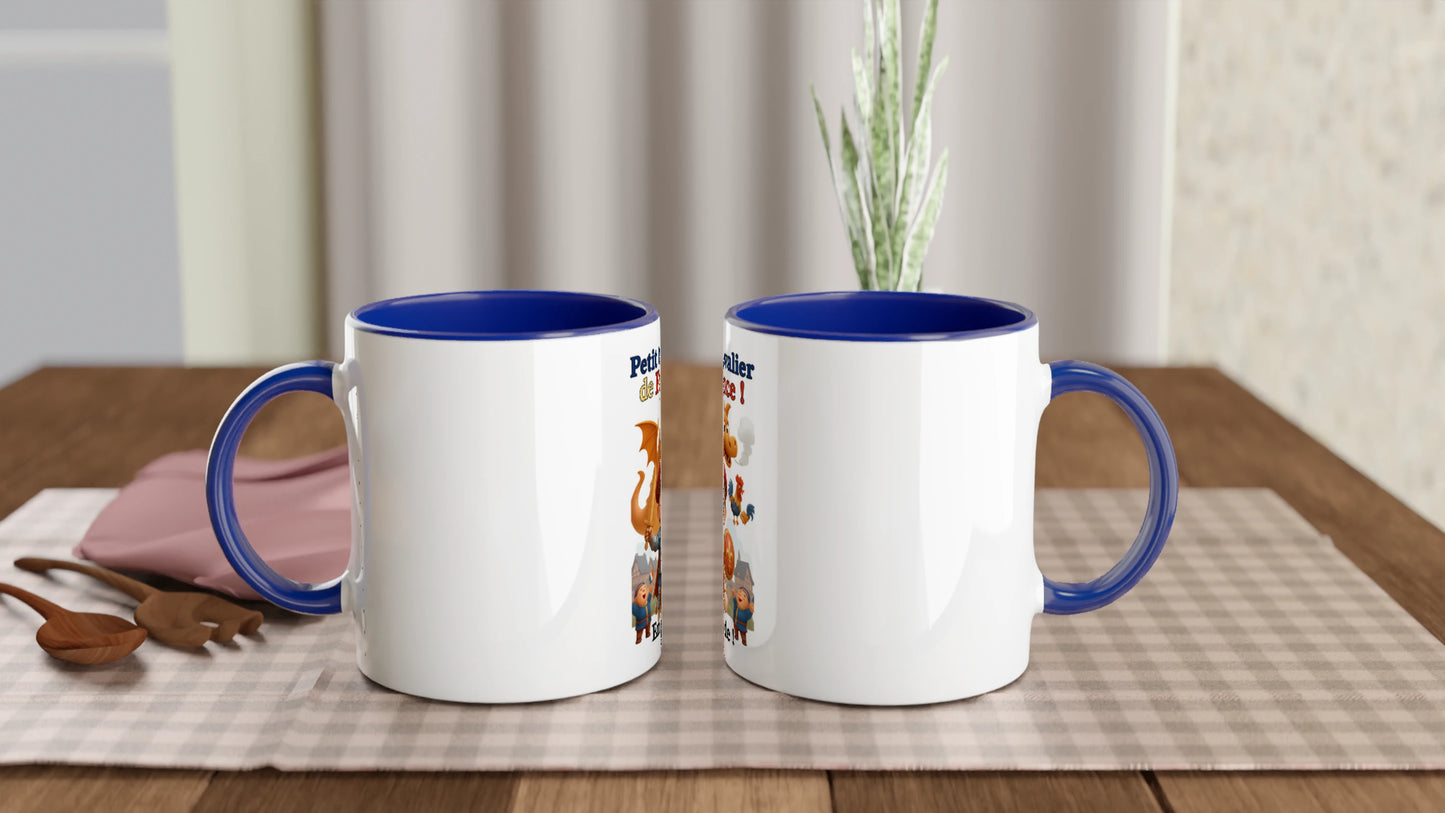 Mug en céramique petit chevalier de France  de 325 ml (11 oz)
