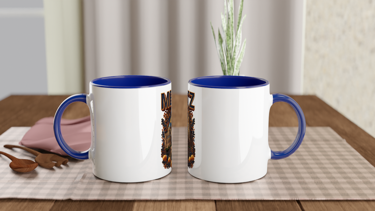 Mug en céramique Metz ville de France  de 325 ml (11 oz)