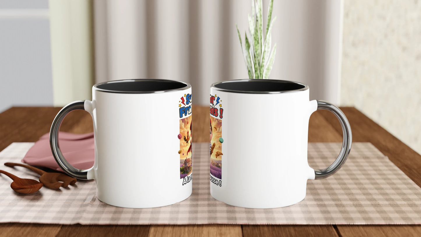 Mug en céramique super Français  de 325 ml (11 oz)