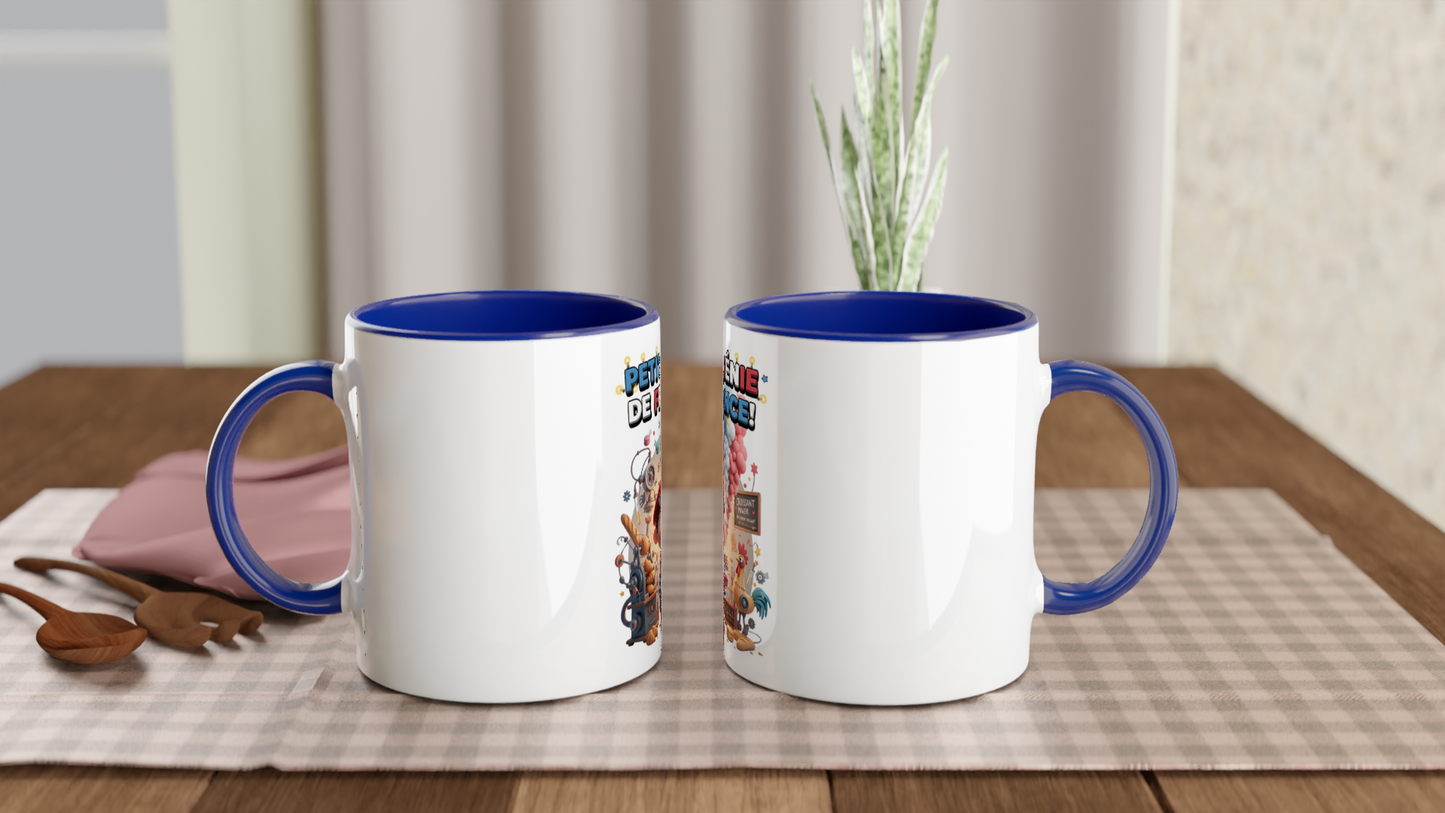 Mug en céramique petit génie Français de 325 ml (11 oz)
