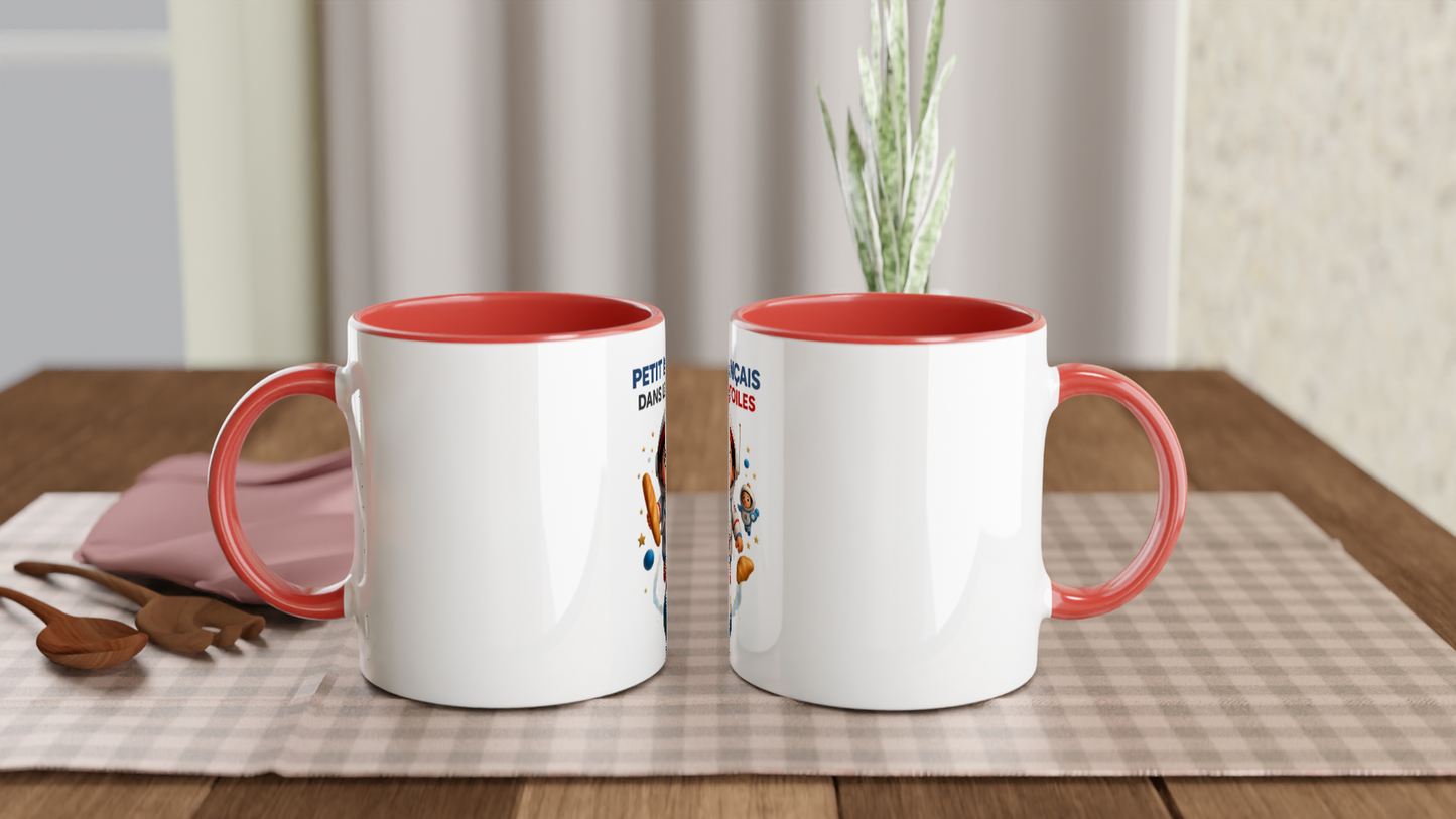 Mug en céramique petit Français dans les étoiles  de 325 ml (11 oz)