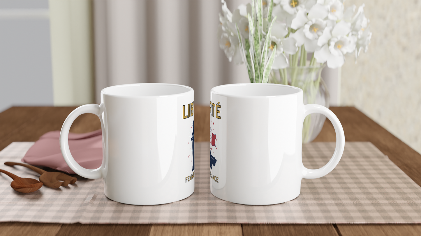 Mug en céramique  liberté de 325 ml (11 oz)