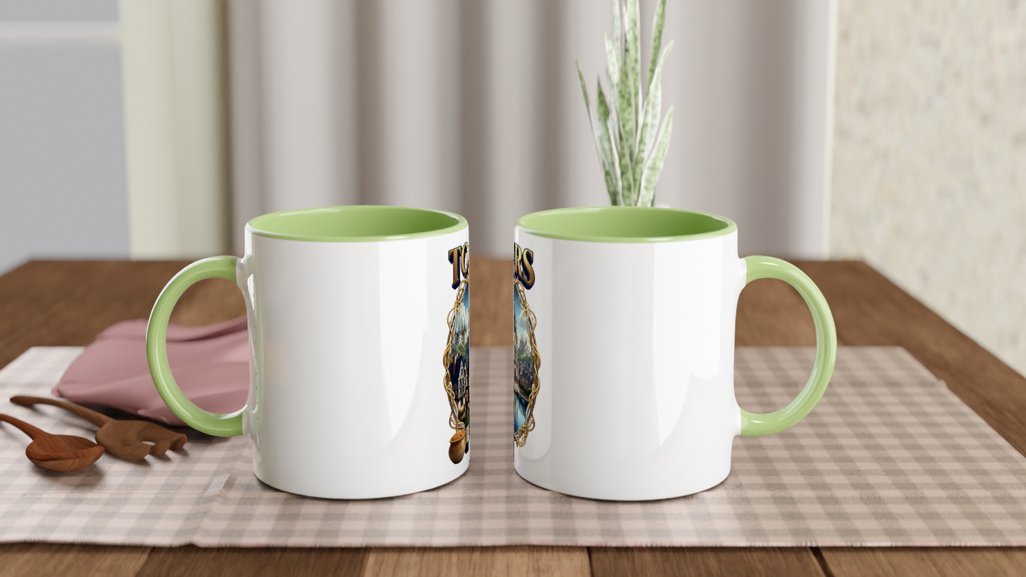 Mug en céramique Tours ville de France de 325 ml (11 oz)
