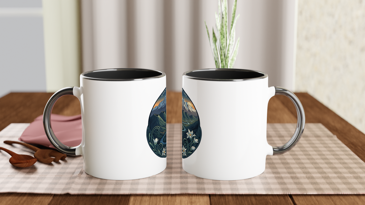 - Mug en céramiquee auvergne- Rhône- alpes  de 325 ml (11 oz)
