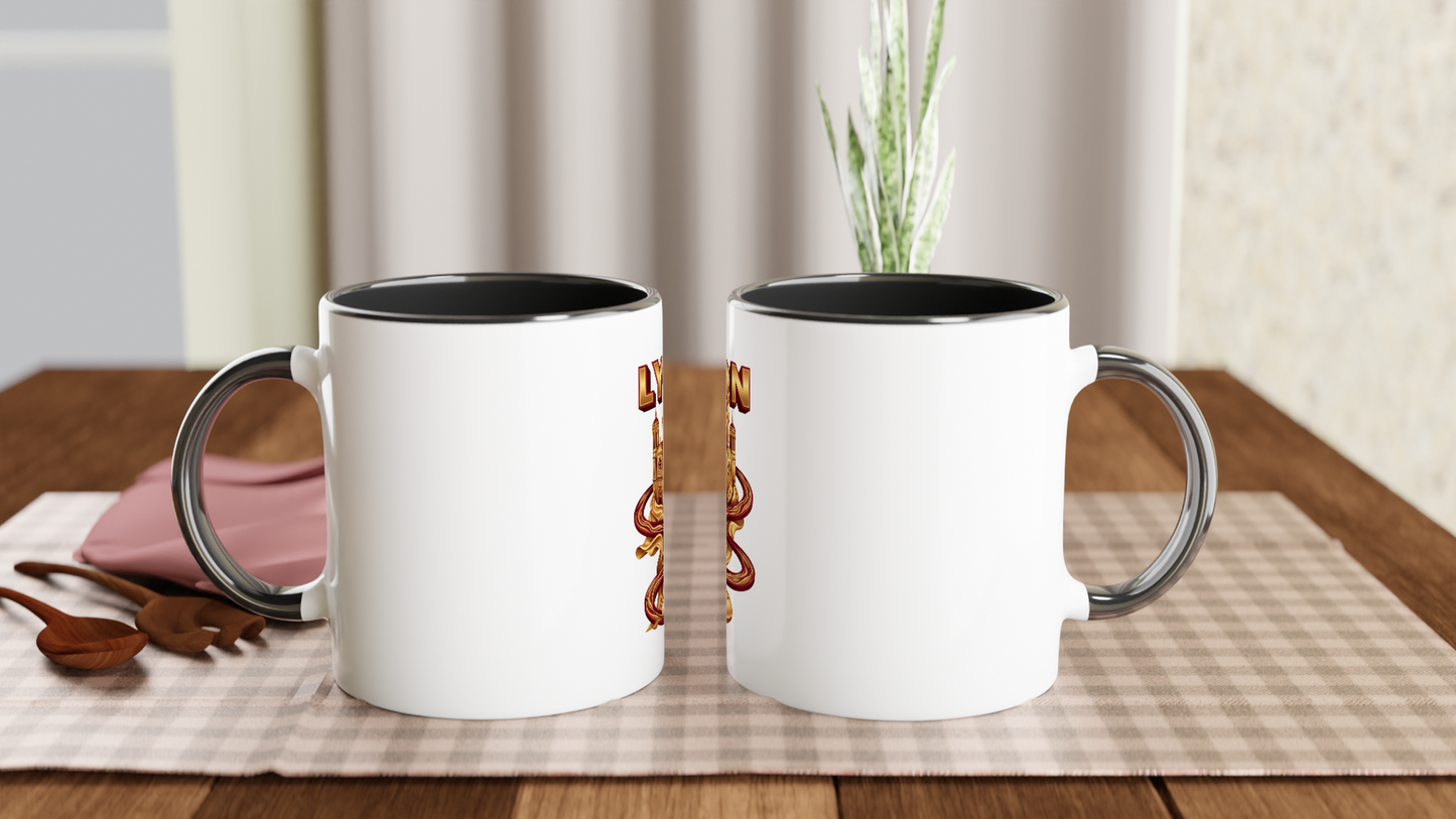 Mug en céramique Lyon  ville France de 325 ml (11 oz)