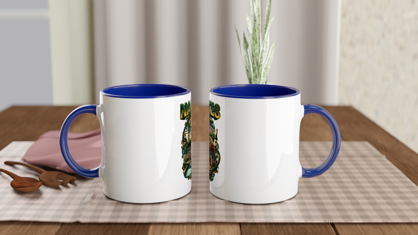 Mug en céramique Nantes ville de France  de 325 ml (11 oz)