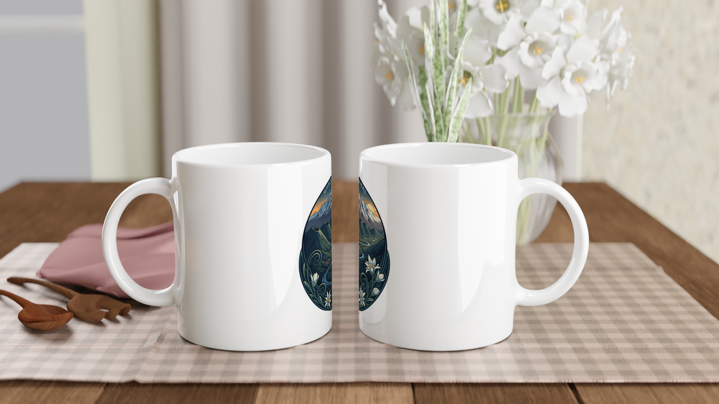 - Mug en céramiquee auvergne- Rhône- alpes  de 325 ml (11 oz)