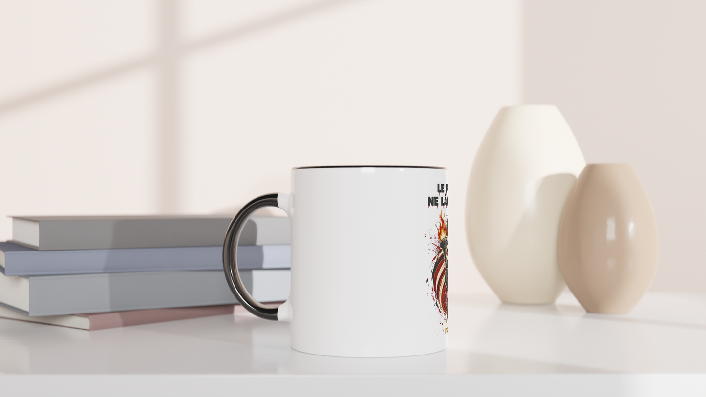 Mug en céramique le peuple lâche rien de 325 ml (11 oz)