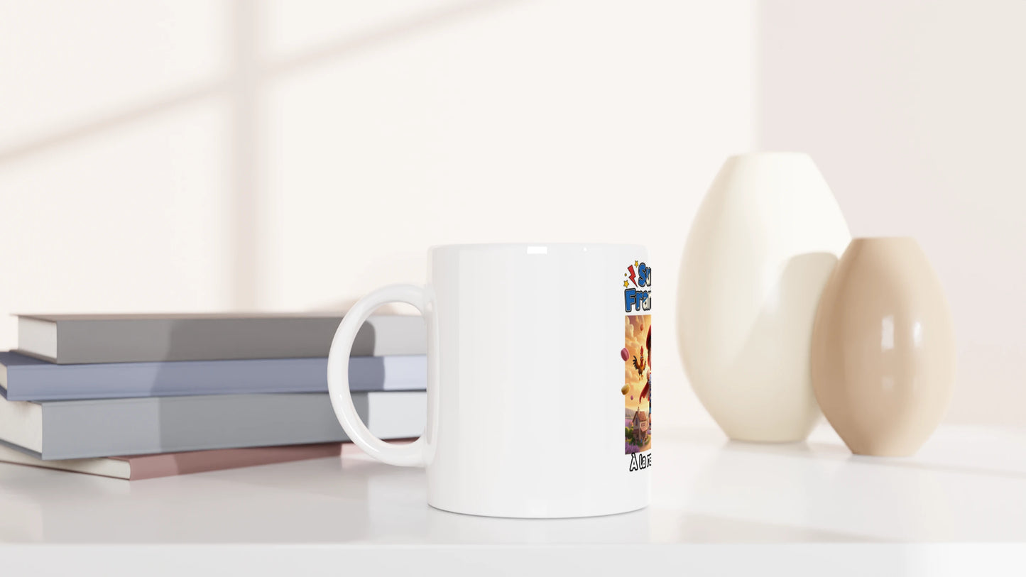Mug en céramique super Français  de 325 ml (11 oz)