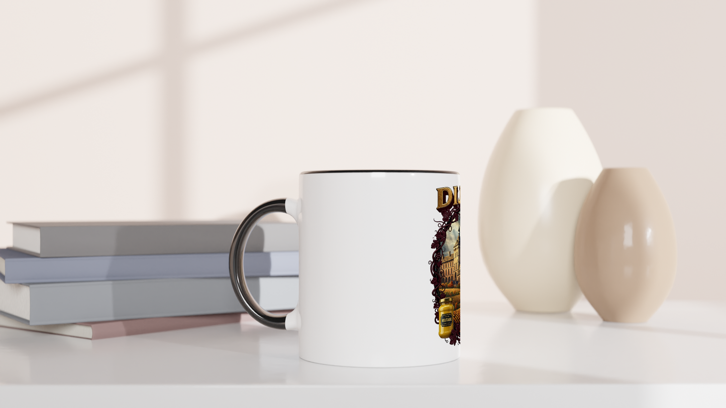 Mug en céramique Dijon ville de France   de 325 ml (11 oz)