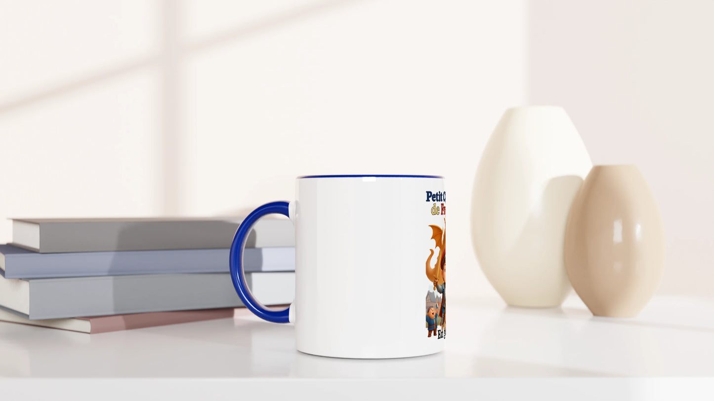 Mug en céramique petit chevalier de France  de 325 ml (11 oz)