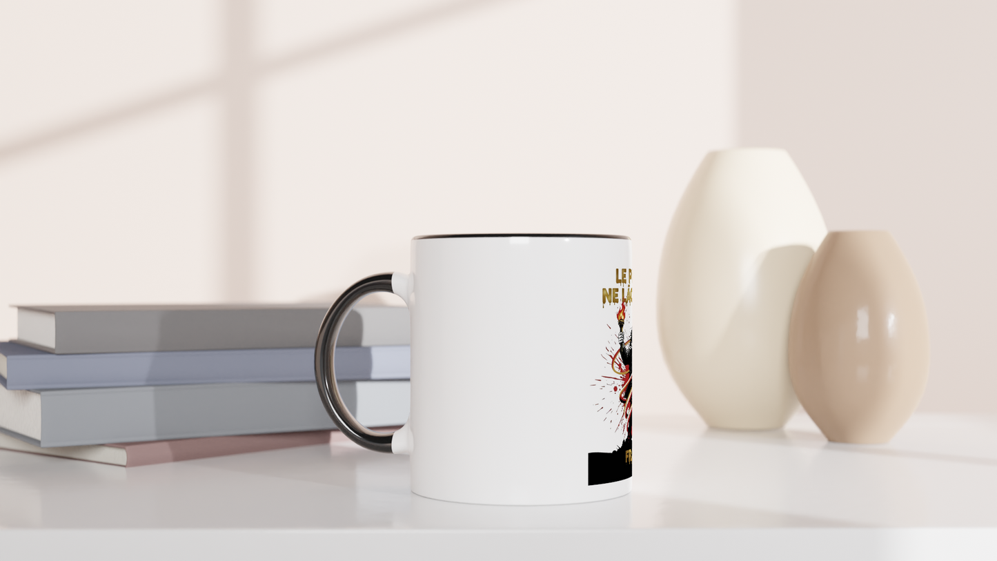 Mug en céramique le peuple lâche rien de 325 ml (11 oz)