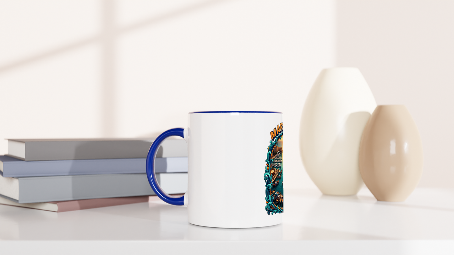 Mug en céramique des villes de France   Marseille  de 325 ml (11 oz)