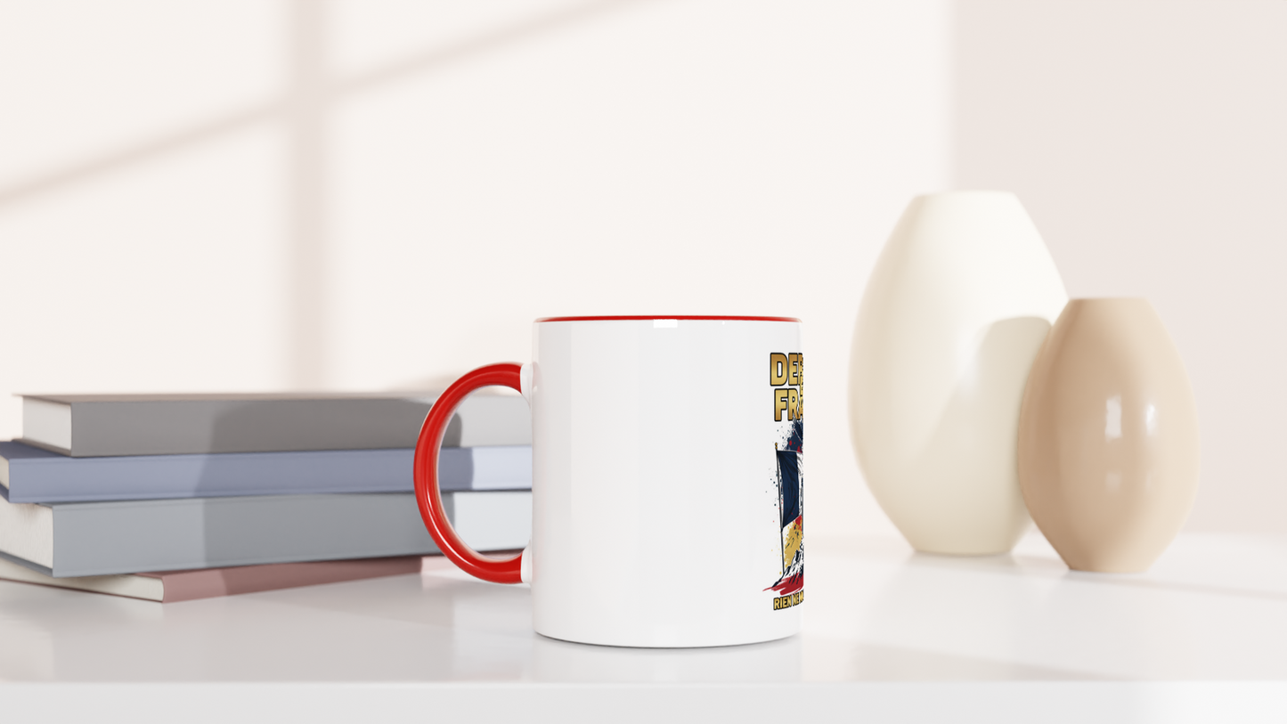 Mug en céramique debout la France  de 325 ml (11 oz)