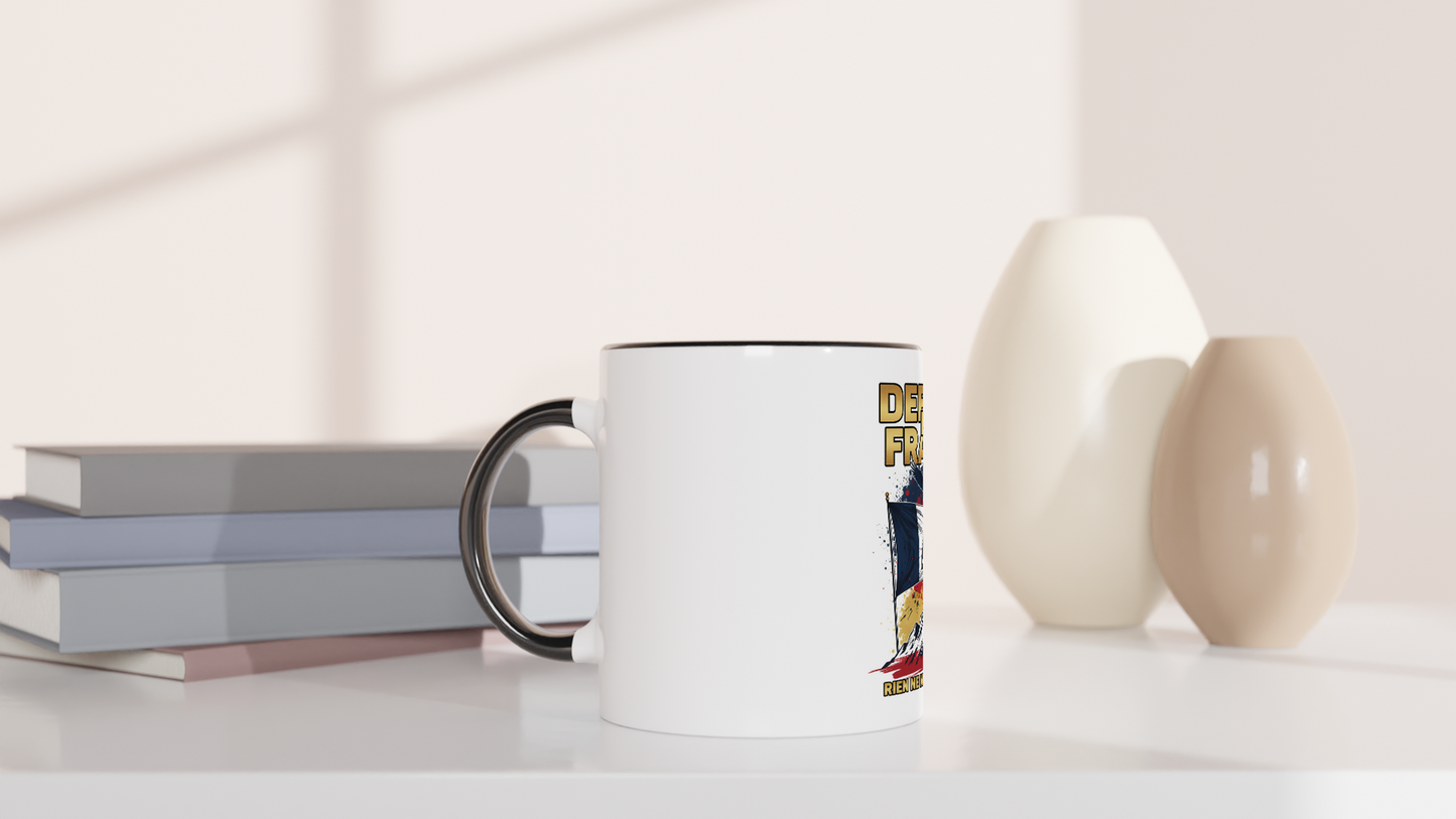Mug en céramique debout la France  de 325 ml (11 oz)