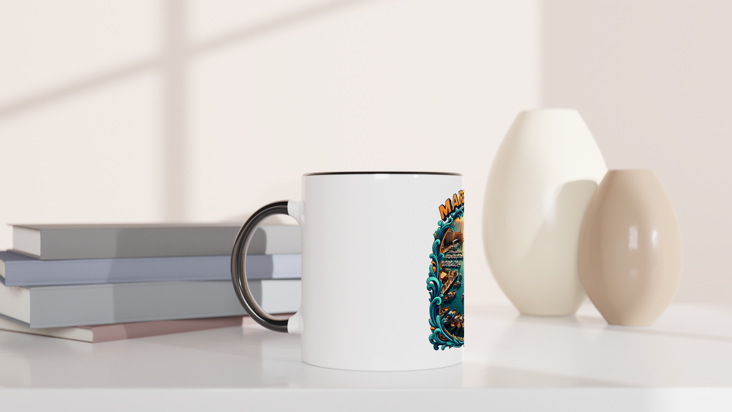 Mug en céramique des villes de France   Marseille  de 325 ml (11 oz)