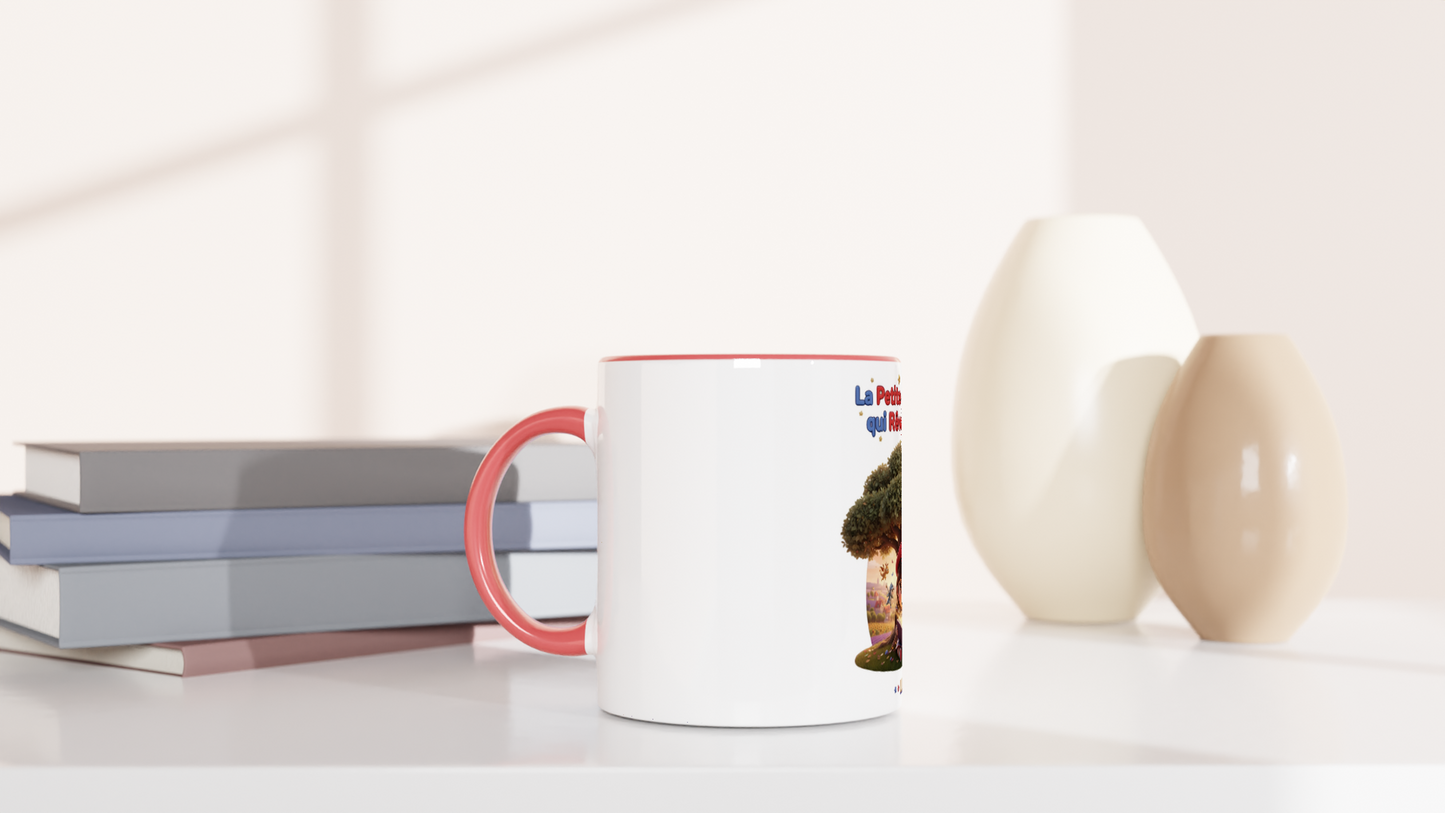 Mug en céramique petite française qui rêve grand  de 325 ml (11 oz)