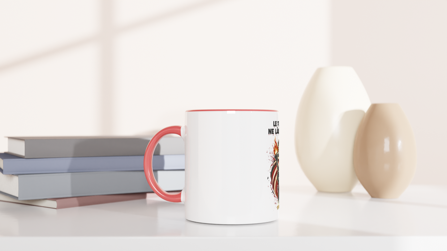 Mug en céramique le peuple lâche rien de 325 ml (11 oz)