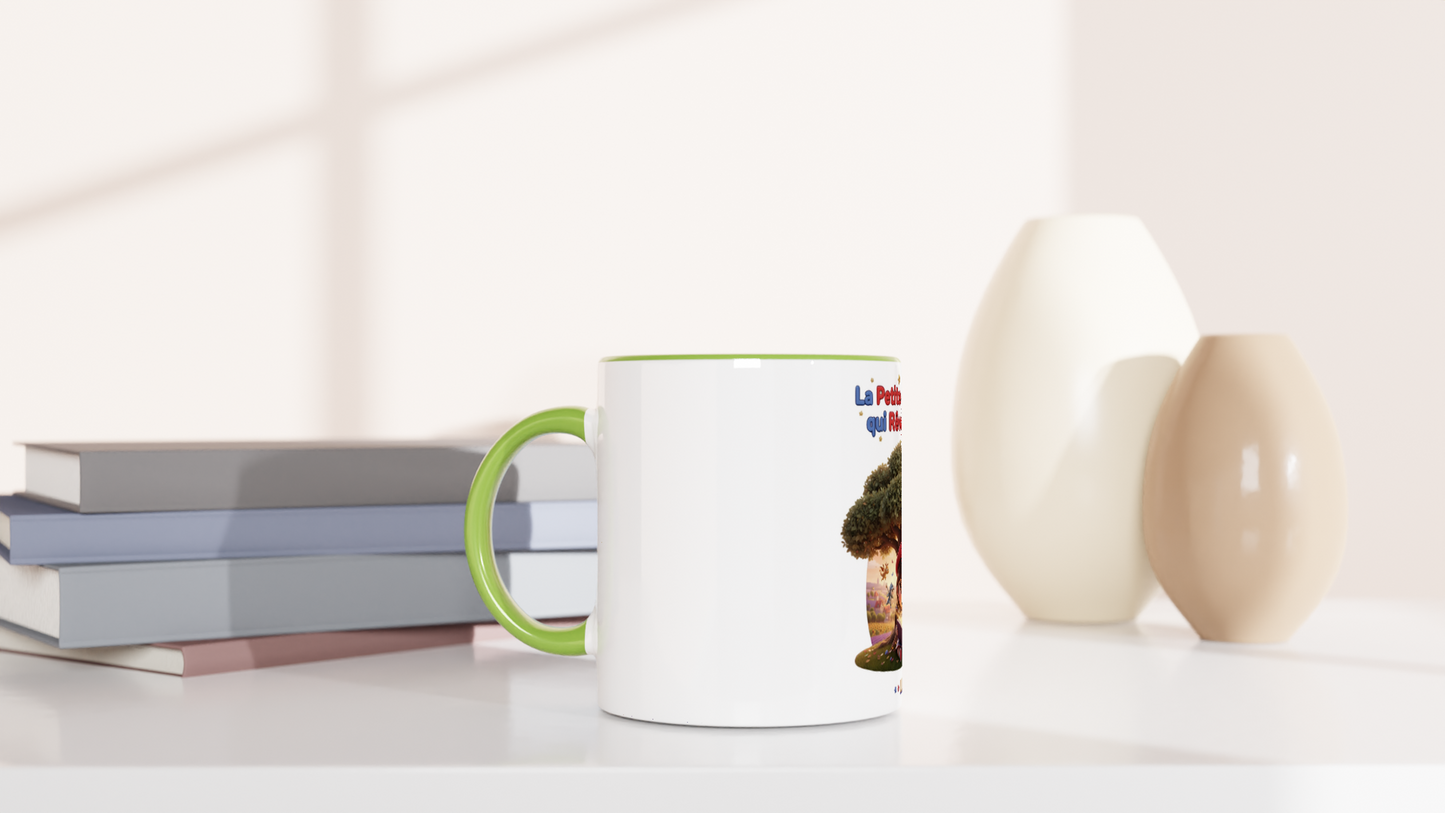 Mug en céramique petite française qui rêve grand  de 325 ml (11 oz)