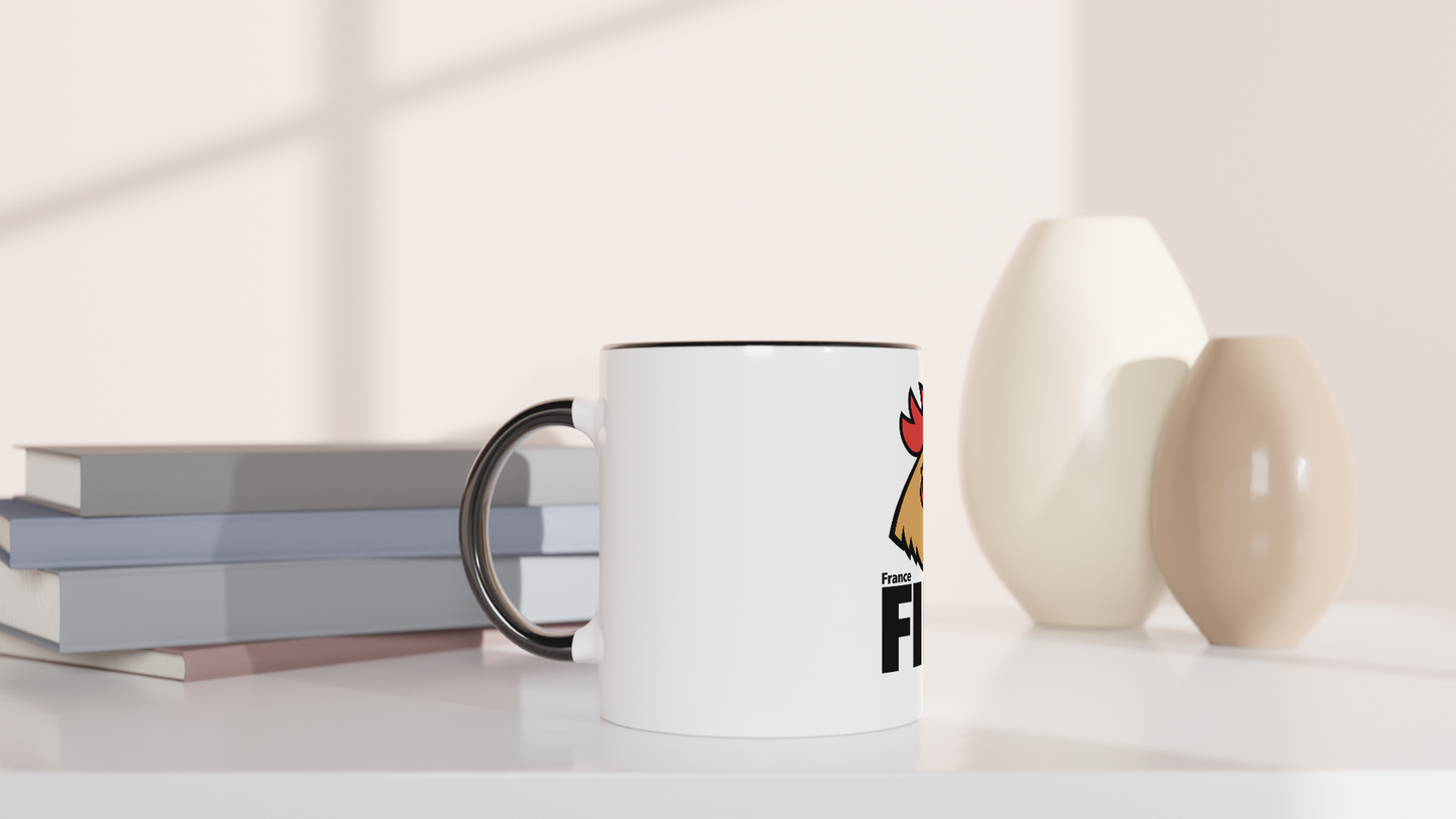 Mug en céramique France fier de 325 ml (11 oz)