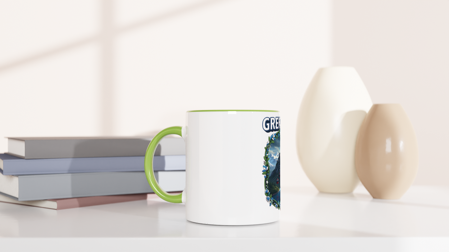 Mug en céramique Grenoble ville de France de 325 ml (11 oz)