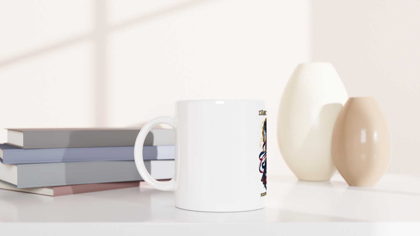 Mug en céramique l'âme de France  de 325 ml (11 oz)