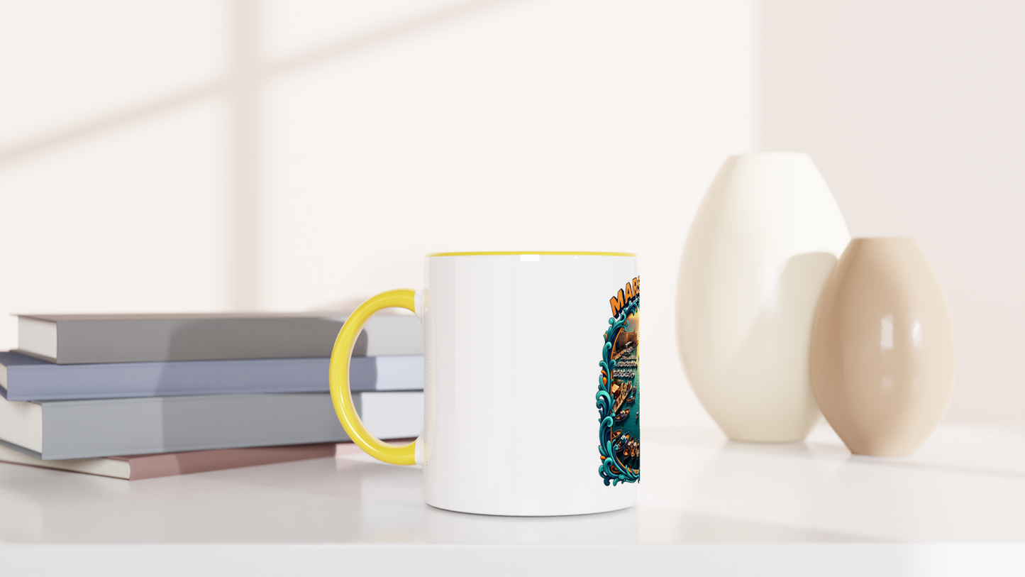 Mug en céramique des villes de France   Marseille  de 325 ml (11 oz)