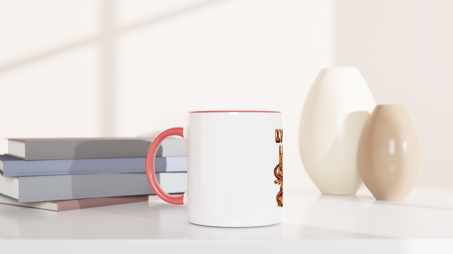 Mug en céramique Lyon  ville France de 325 ml (11 oz)