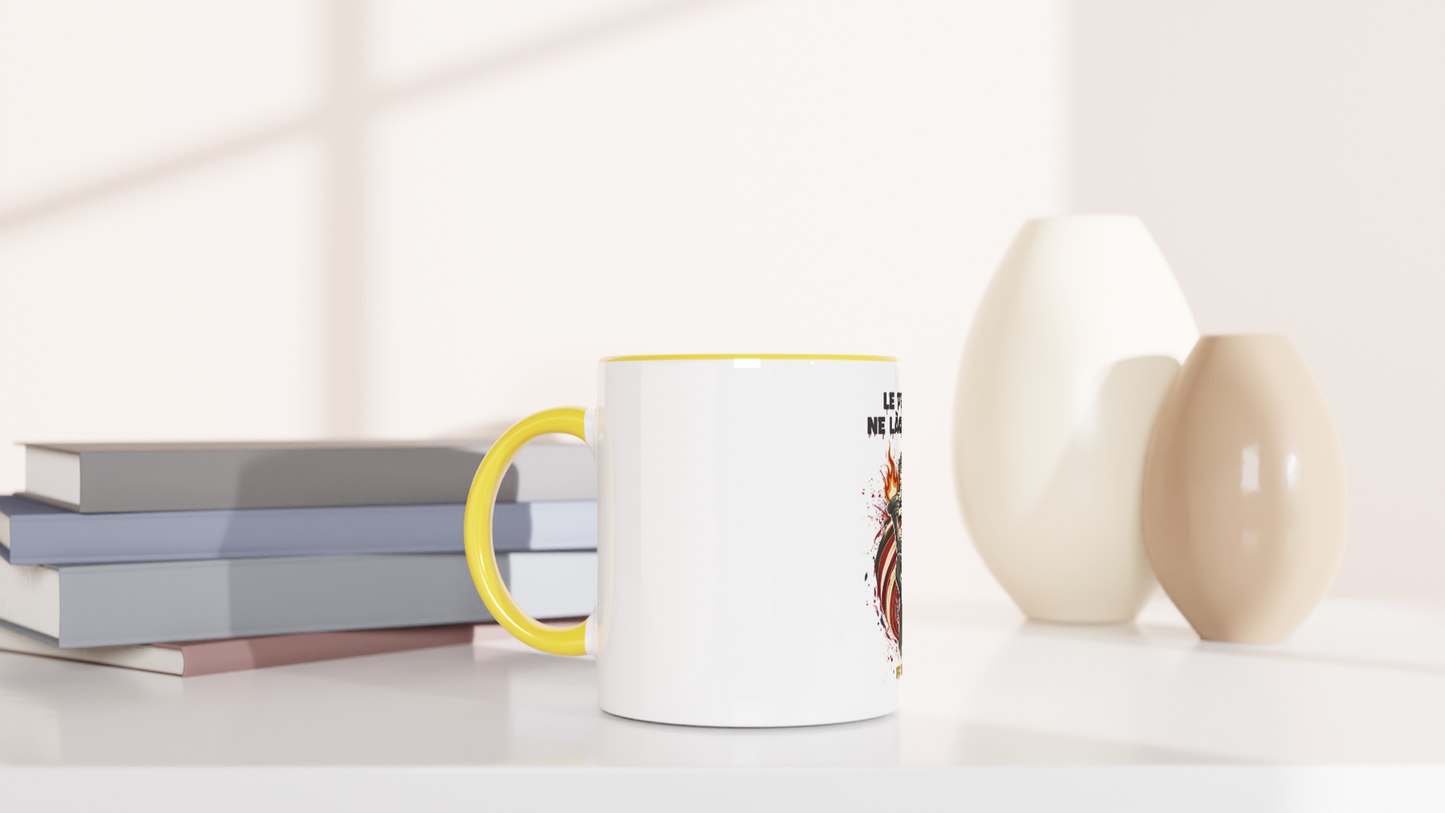 Mug en céramique le peuple lâche rien de 325 ml (11 oz)