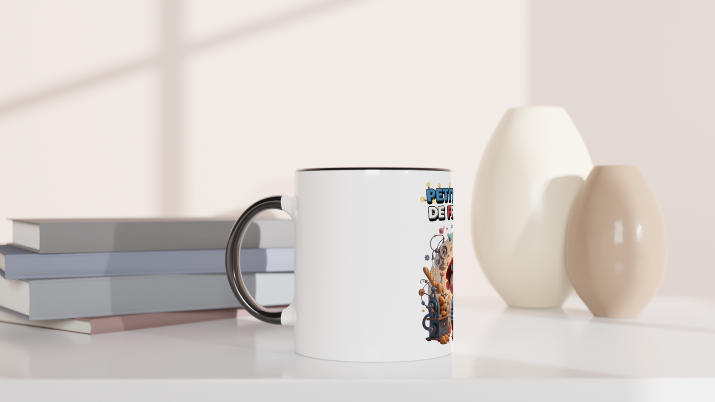 Mug en céramique petit génie Français de 325 ml (11 oz)