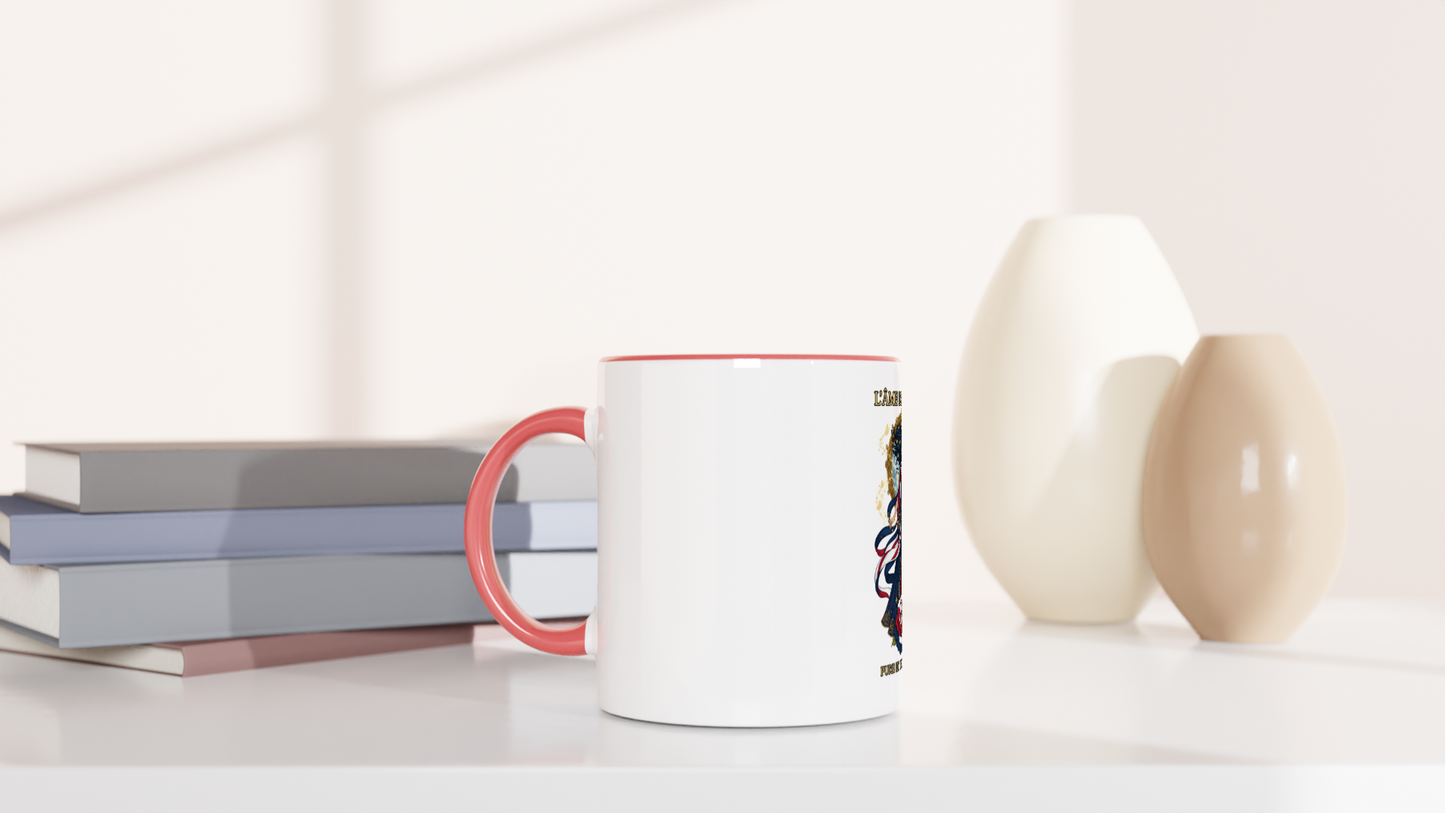 Mug en céramique l'âme de France  de 325 ml (11 oz)