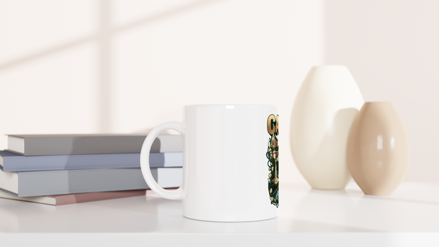 Mug en céramique Caen ville de France  de 325 ml (11 oz)