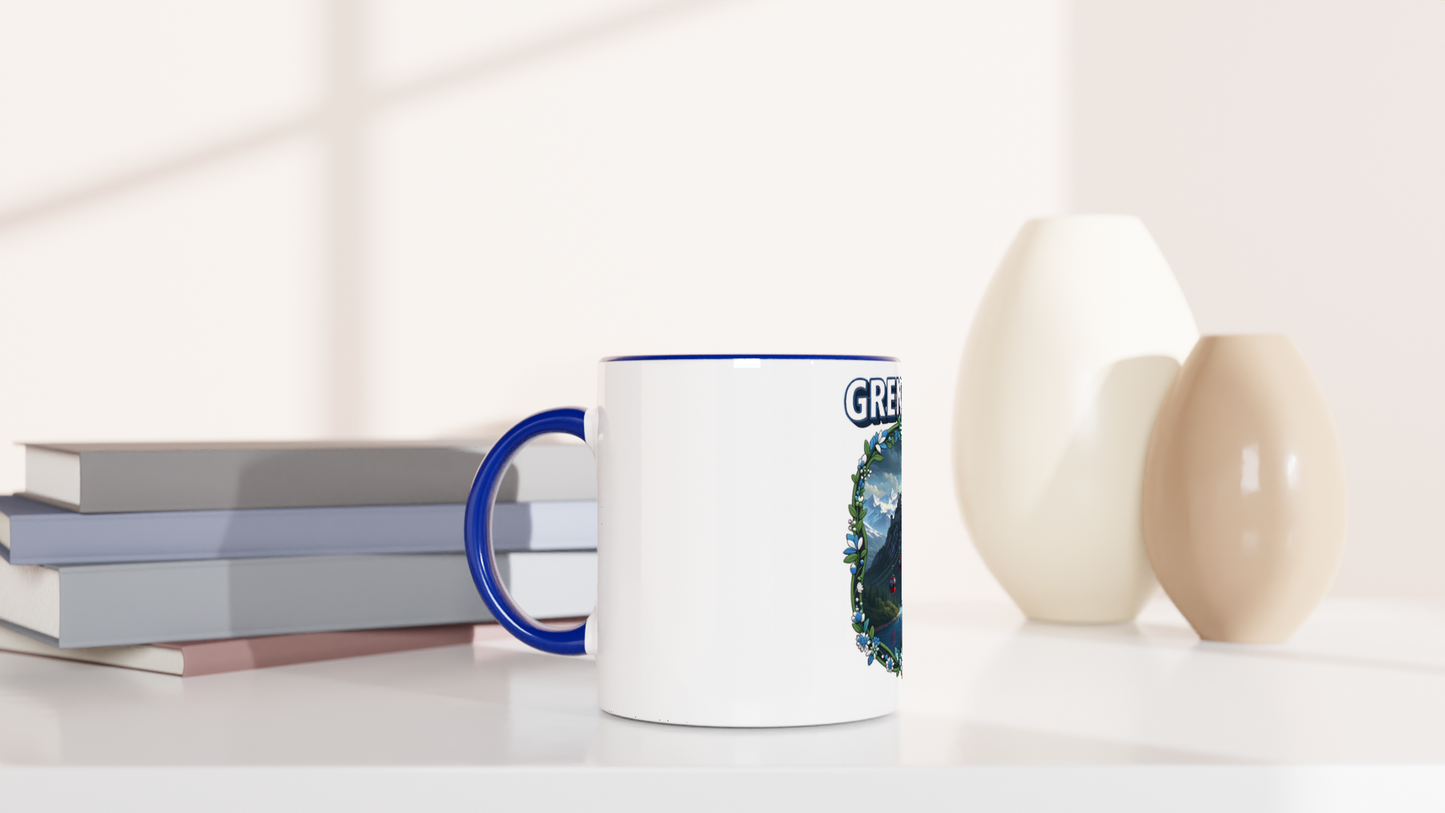 Mug en céramique Grenoble ville de France de 325 ml (11 oz)