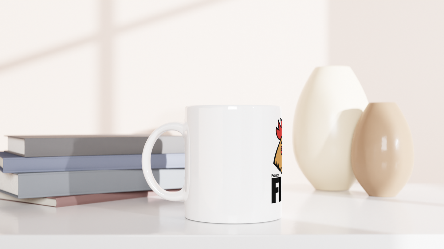 Mug en céramique France fier de 325 ml (11 oz)