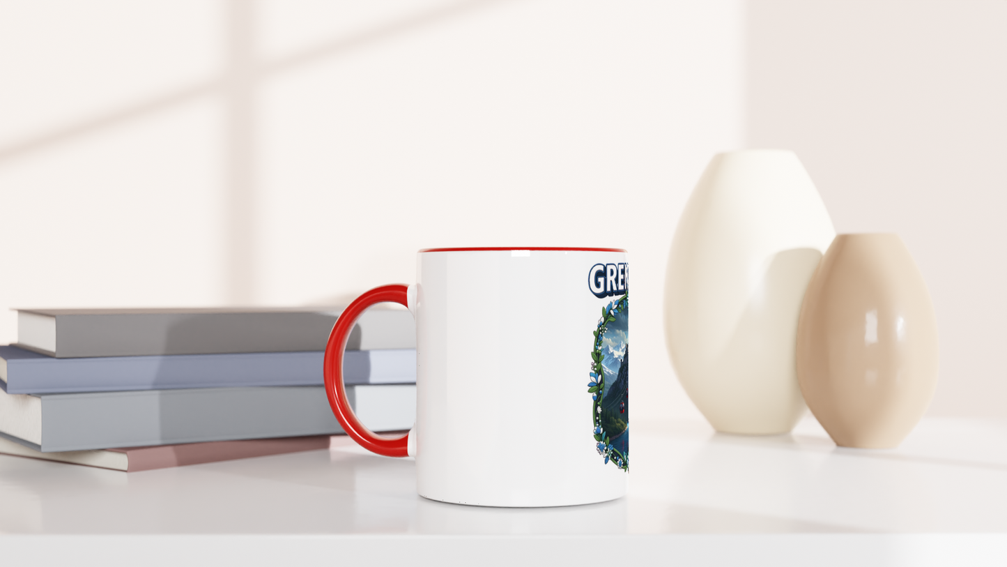 Mug en céramique Grenoble ville de France de 325 ml (11 oz)