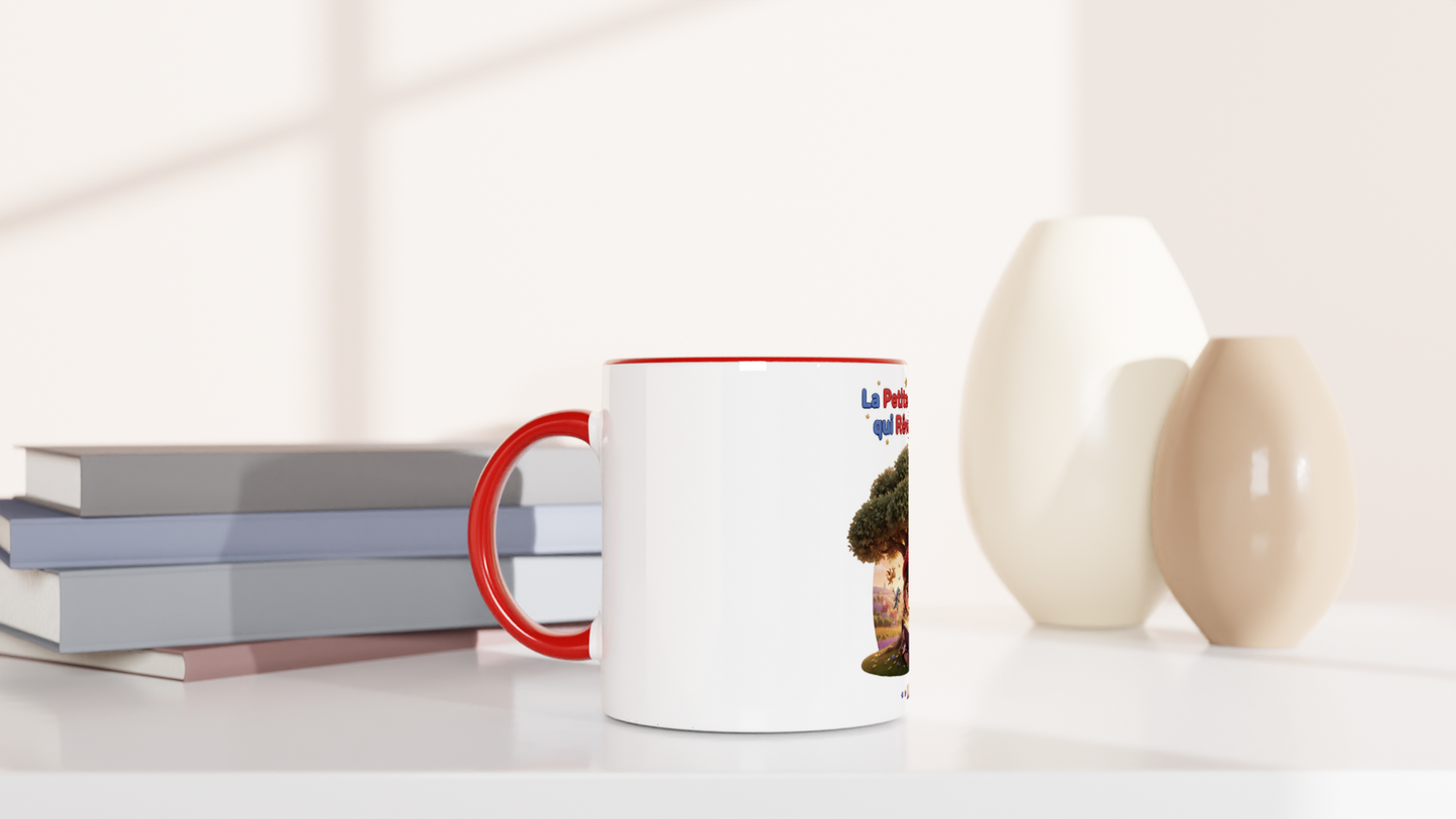 Mug en céramique petite française qui rêve grand  de 325 ml (11 oz)